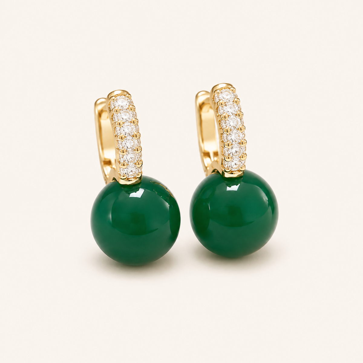 Frida Gold Pearl Earrings