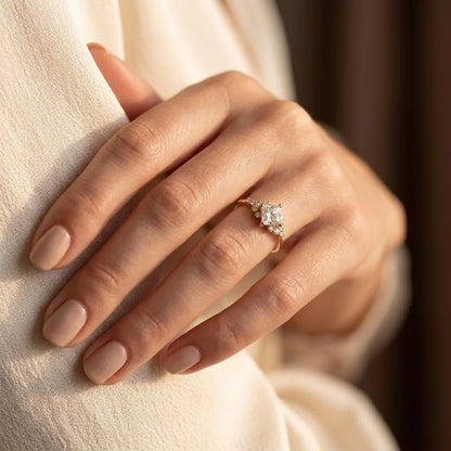 Camille Gold Solitaire Ring