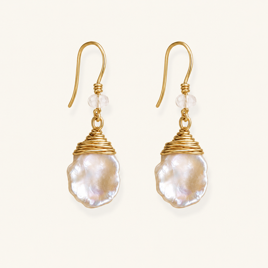 Verona Baroque Pearl Earrings