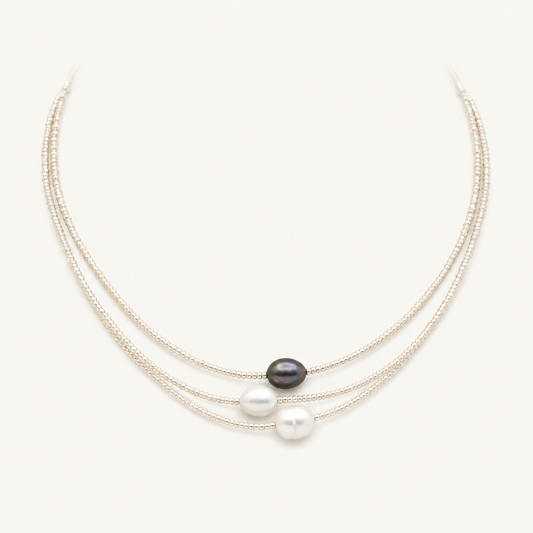 Junia Natural Pearl Necklace