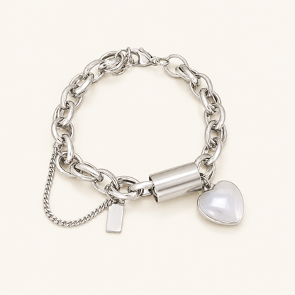Nova White Gold Bracelet