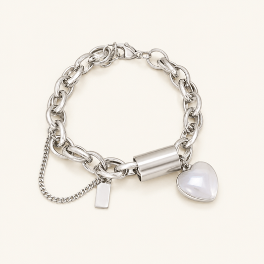 Nova White Gold Bracelet