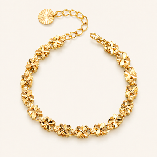 Romy Gold Daisy Bracelet