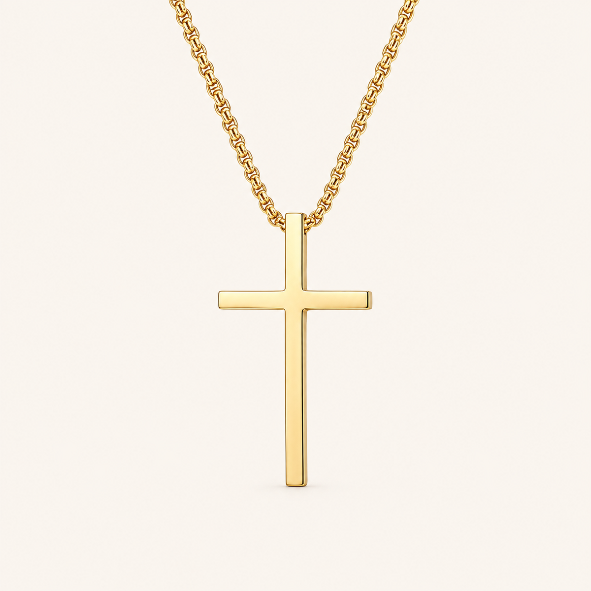 Faith Gold Cross Necklace