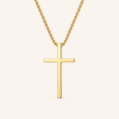 Faith Gold Cross Necklace