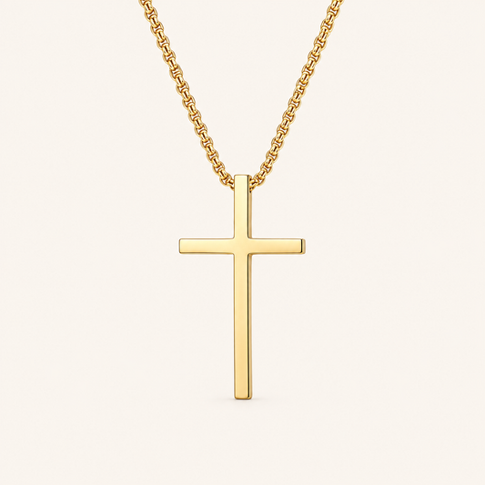 Faith Gold Cross Necklace
