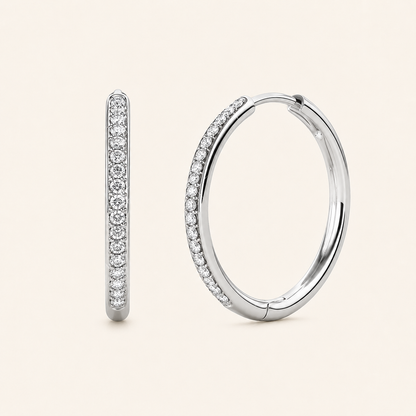 Vera Gold Pave Earrings