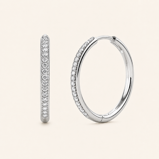 Vera Gold Pave Earrings