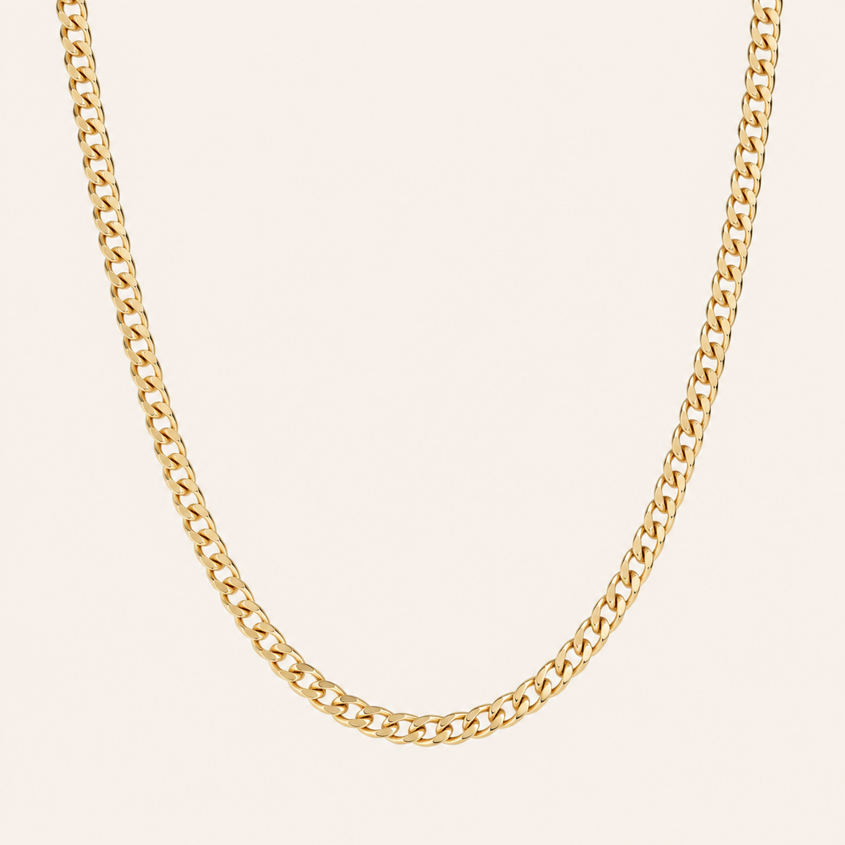Marlowe Gold Cuban Necklace