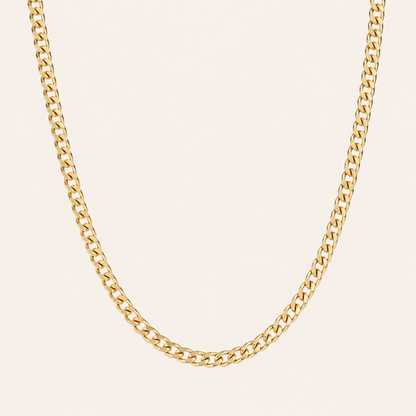 Marlowe Gold Cuban Necklace