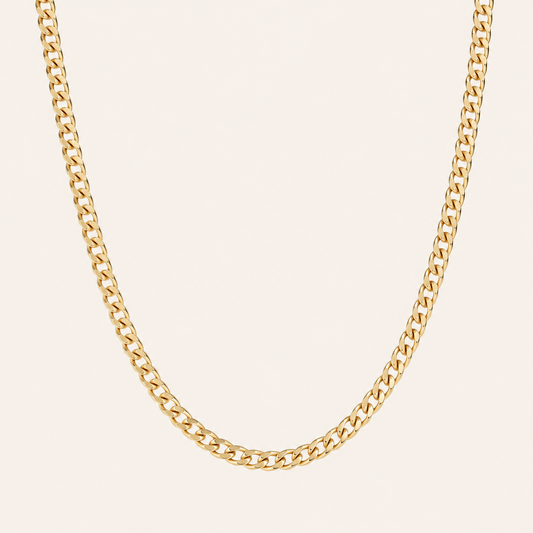 Marlowe Gold Cuban Necklace