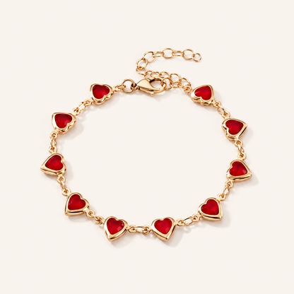 Ramona Gold Ruby Bracelet