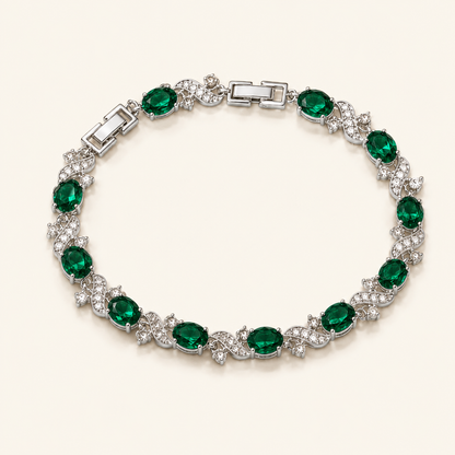 Larissa White Gold Bracelet