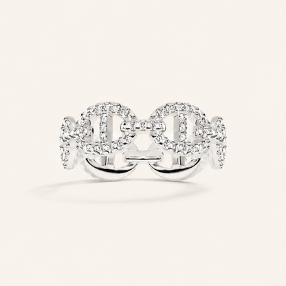 Isla White Gold Ring