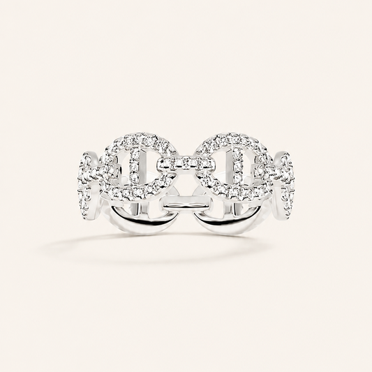 Isla White Gold Ring
