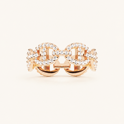 Isla White Gold Ring