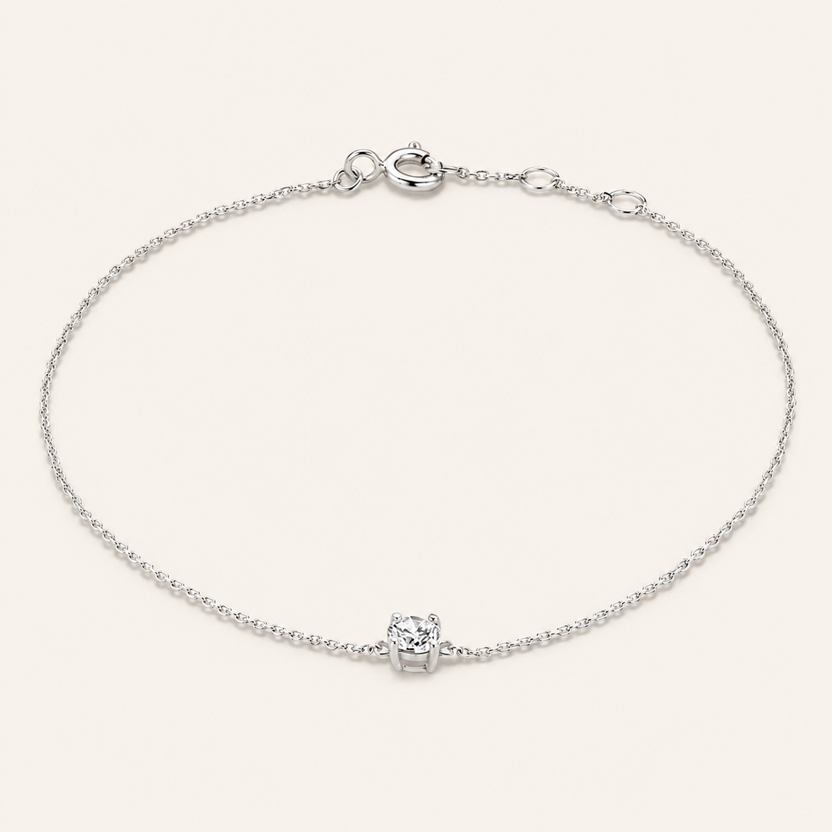 Cléa White Gold Bracelet
