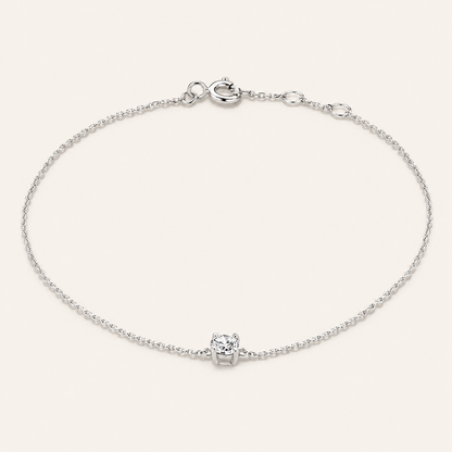 Cléa White Gold Bracelet