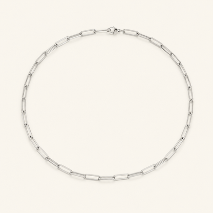 Melisande White Gold Chain Necklace
