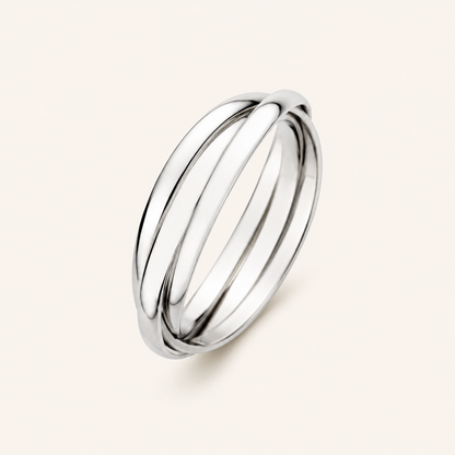 Léna White Gold Ring