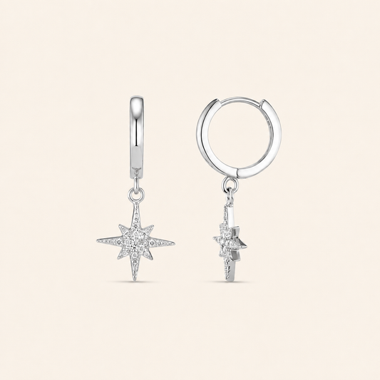 Matilda White Gold Earrings