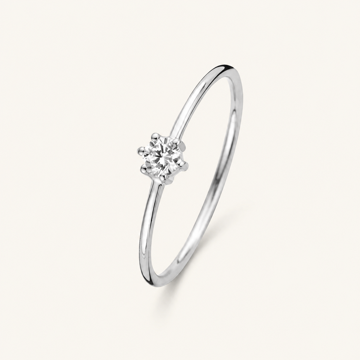 Abella White Gold Ring