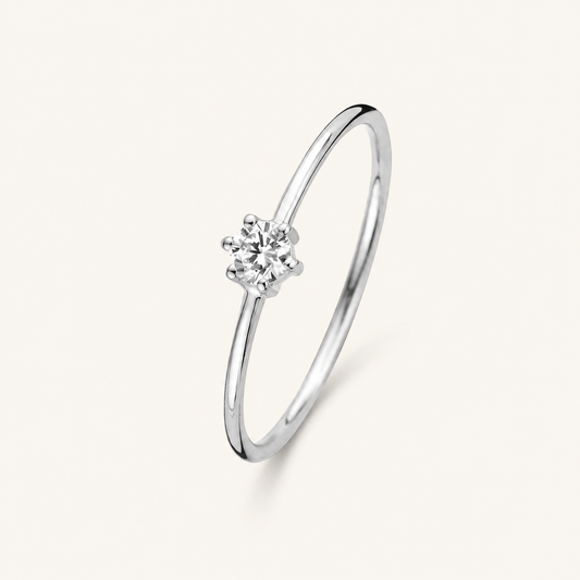 Abella White Gold Ring