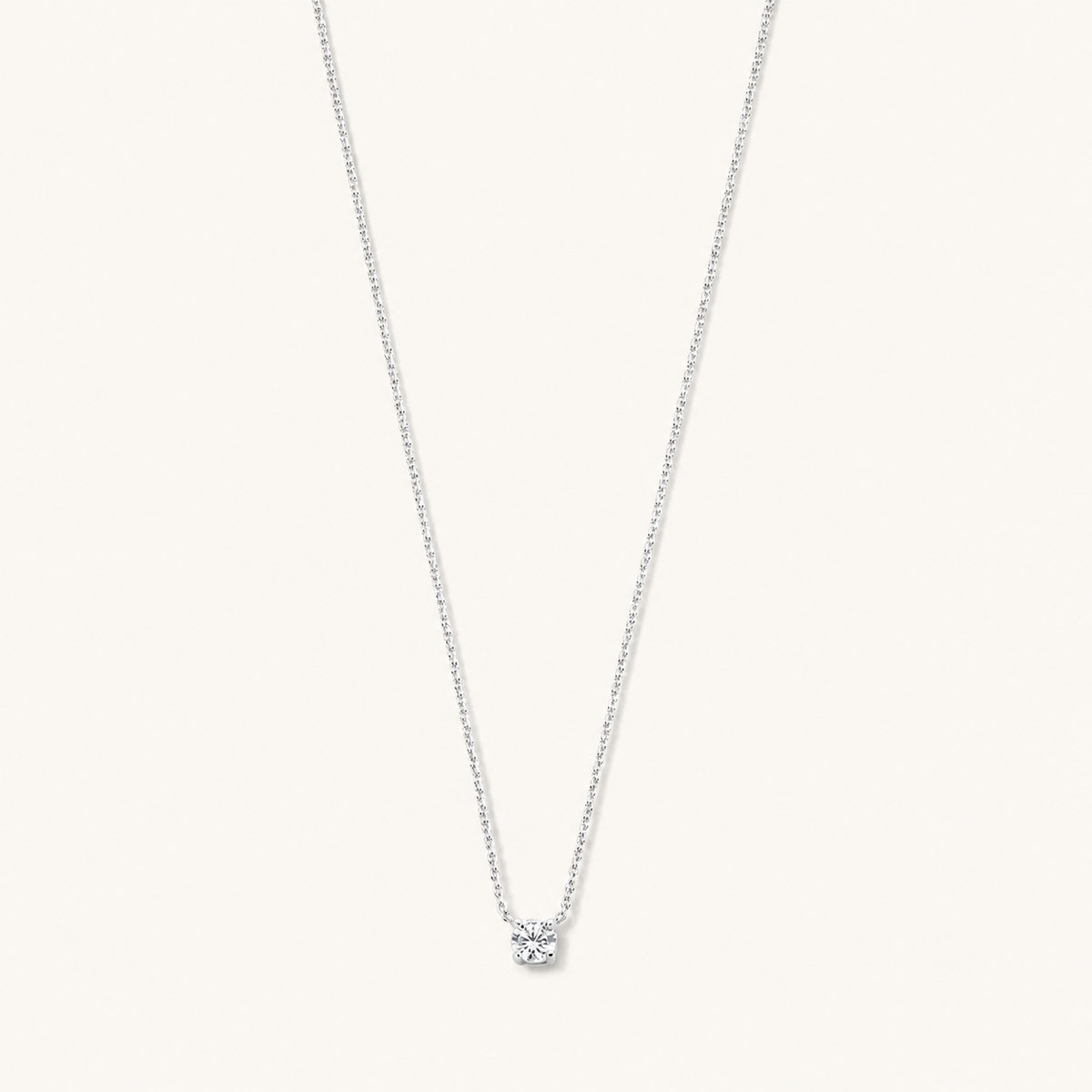 Cléa White Gold Necklace