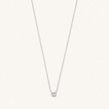 Cléa White Gold Necklace