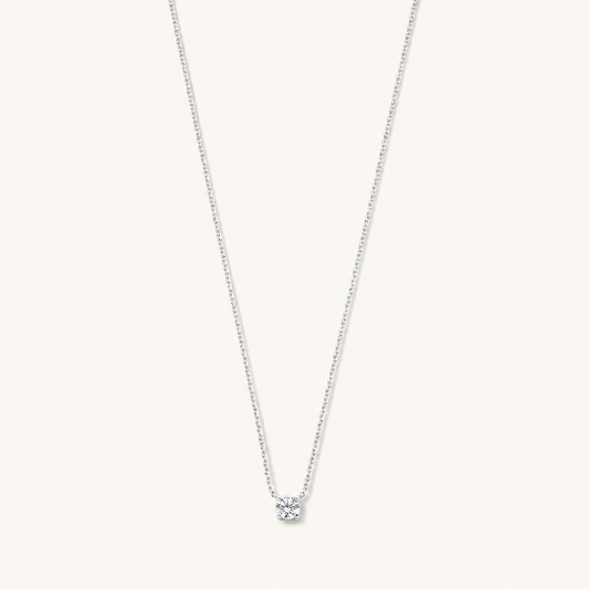Cléa White Gold Necklace