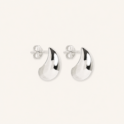 Marcella White Gold Drop Earrings