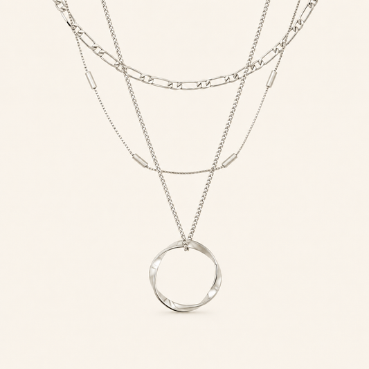 Manon White Gold Necklace