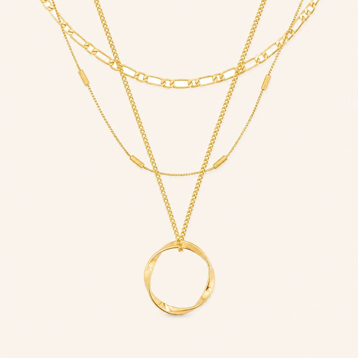 Manon White Gold Necklace