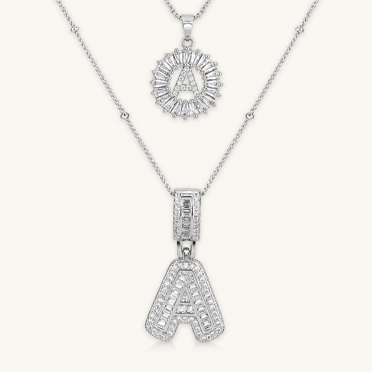 Reyna Gold Initial Necklace