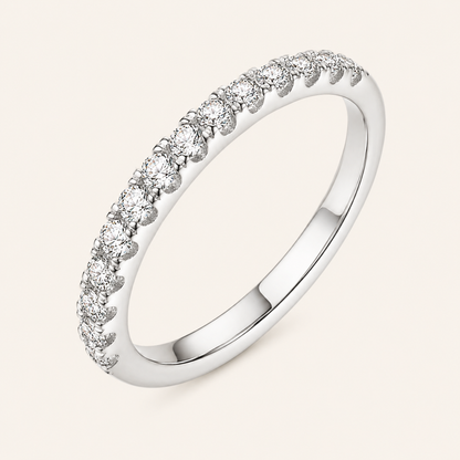 Maia White Gold Band Ring