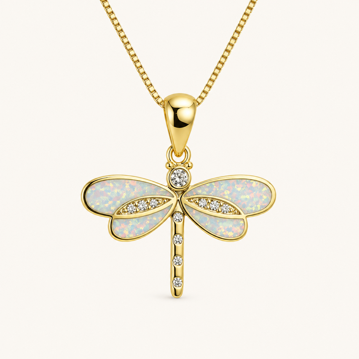 Ailsa Gold Dragonfly Necklace