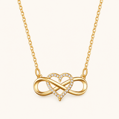 Apolline Gold Infinity Necklace