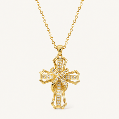 Arabella Gold Pendant Necklace