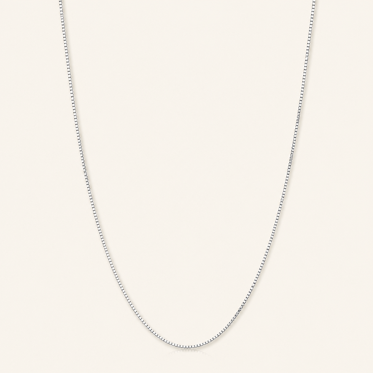 Bodega White Gold Necklace