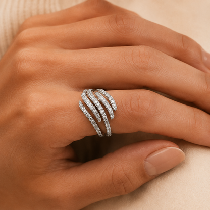 Mariavittoria White Gold Ring