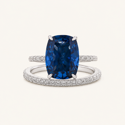 Viola White Gold Sapphire Set
