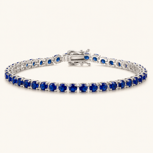 Olly Sapphire Tennis Bracelet