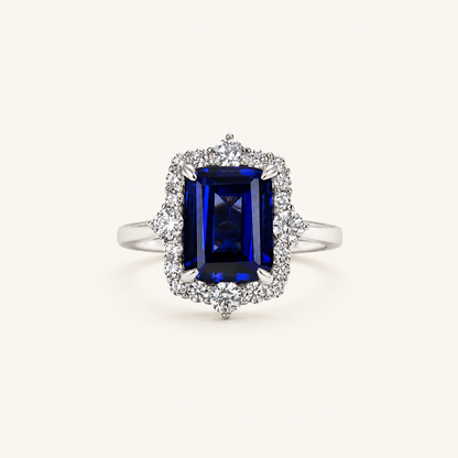 Miriam White Gold Sapphire Ring