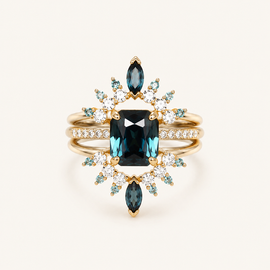Brigida Gold Sapphire Ring