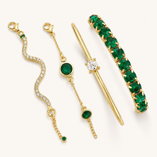 Sorina Gold Bracelet Set