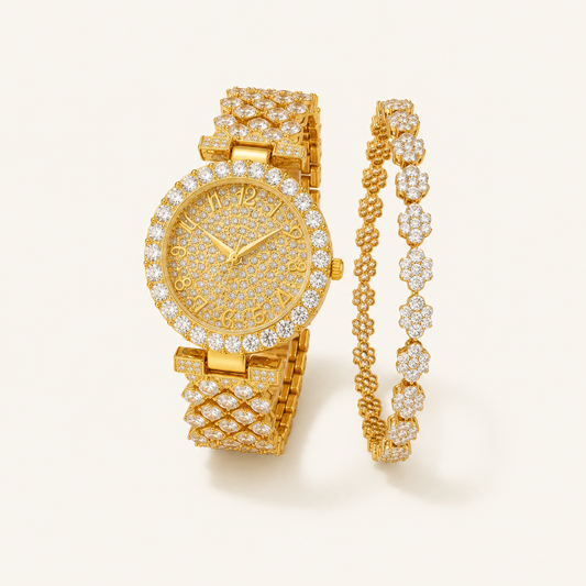 Yasmin Gold Radiant Set