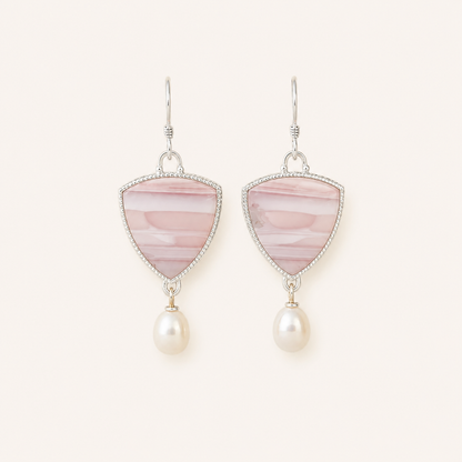 Noor Vintage Pearl Earrings