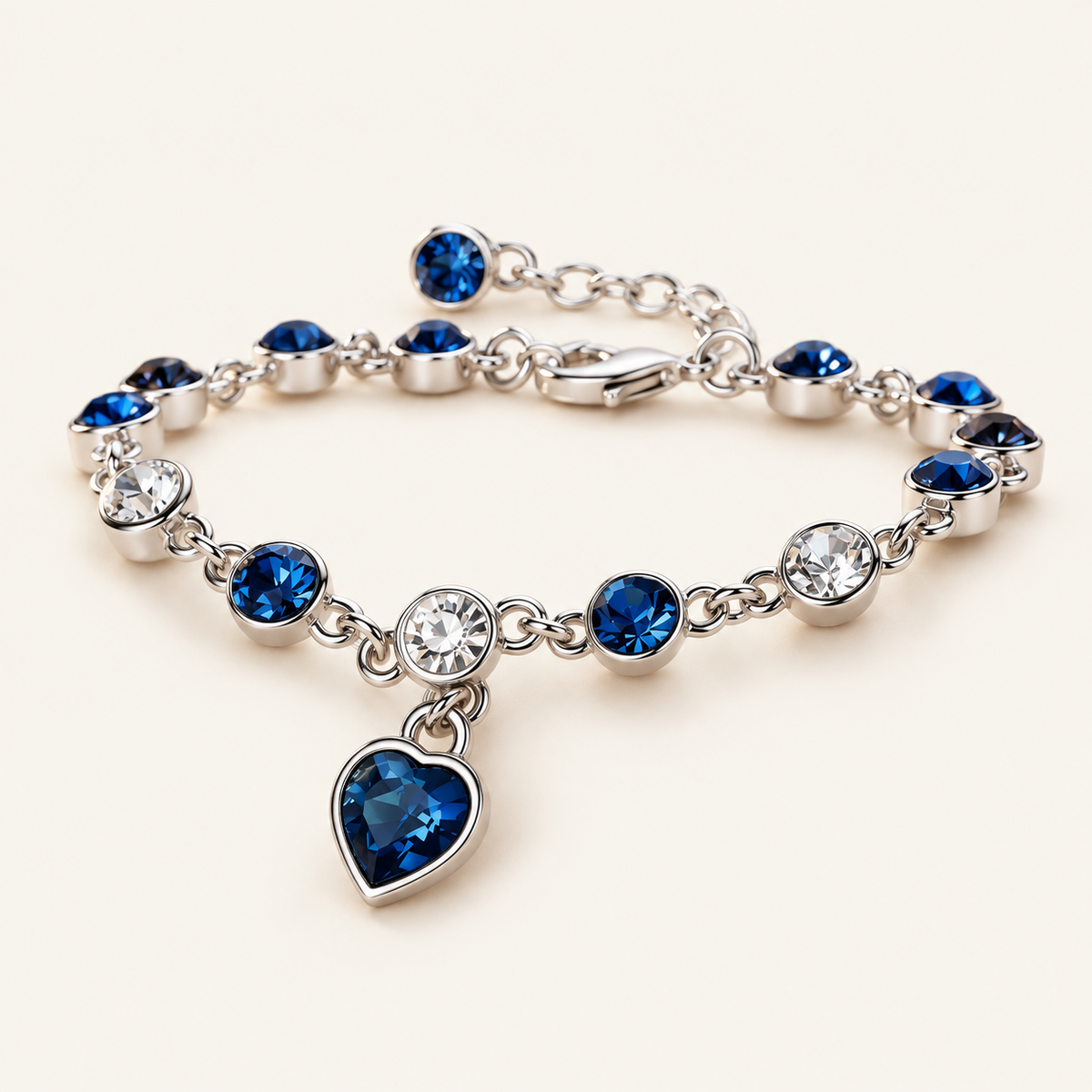 Noemi White Gold Bracelet