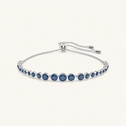 Ottilie White Gold Sapphire Bracelet