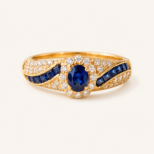 Colette Gold Sapphire Ring